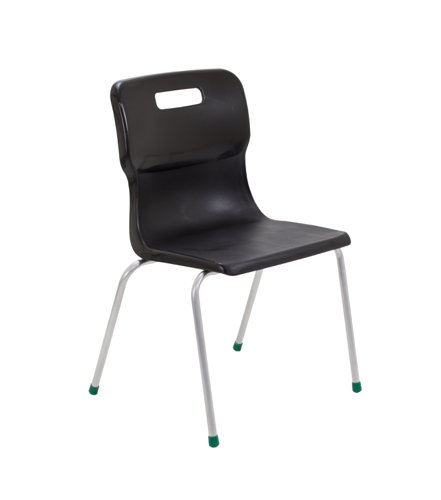 Titan 4 Leg Chair Size 5 Black