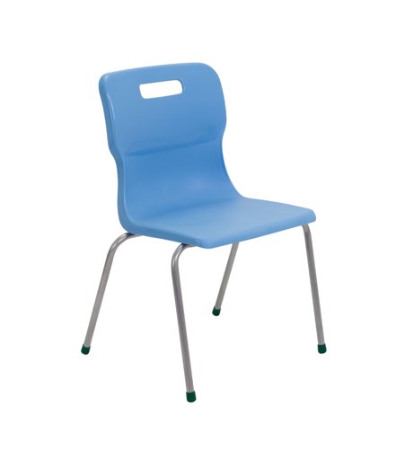 Titan 4 Leg Chair Size 5 Sky Blue
