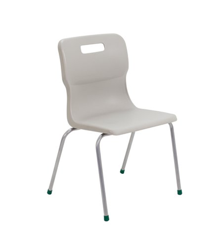 T15-GR Titan 4 Leg Chair Size 5 Grey