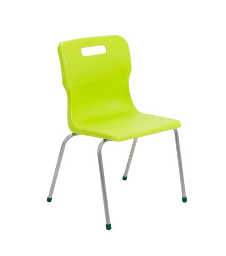Titan 4 Leg Chair Size 5 Lime