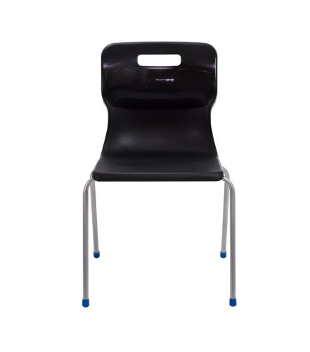 T16-BK | The super strong titan 4 leg chair has been developed solely to withstand the heavy duty, day to day use in a classroom environment and is almost unbreakable. It also features tamper proof fixings and anti-tilt legs.