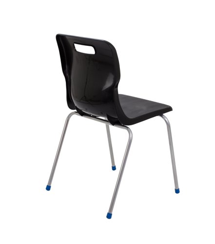 T16-BK | The super strong titan 4 leg chair has been developed solely to withstand the heavy duty, day to day use in a classroom environment and is almost unbreakable. It also features tamper proof fixings and anti-tilt legs.