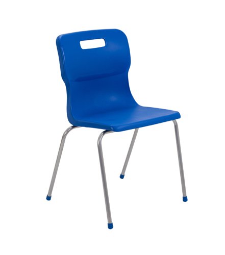 Titan 4 Leg Chair Size 6 Blue