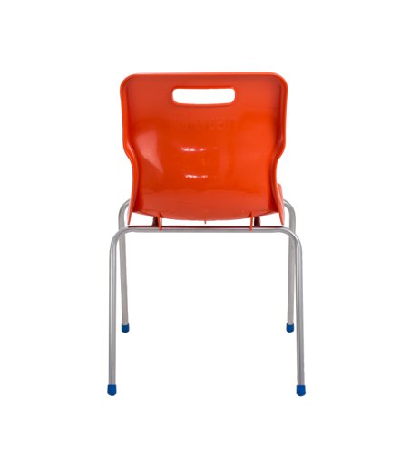 T16-O Titan 4 Leg Chair Size 6 Orange