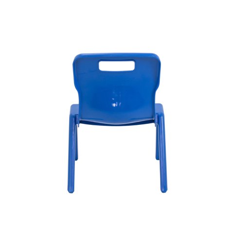 Titan One Piece Classroom Chair 360x320x513mm Blue (Pack of 10) KF78537 Titan