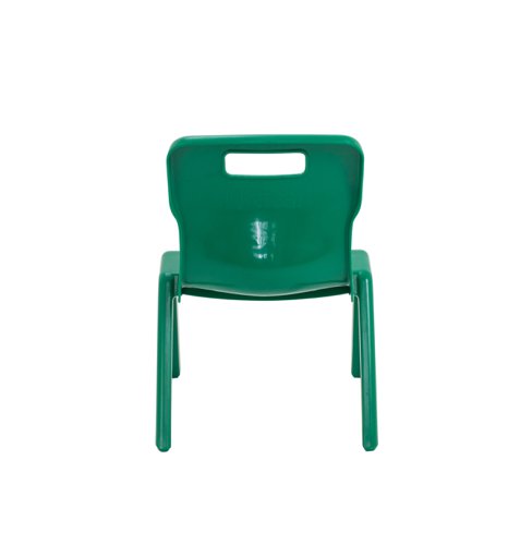 Titan One Piece Classroom Chair 360x320x513mm Green (Pack of 30) KF78596 Classroom Seats KF78596