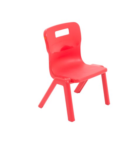Titan One Piece Chair Size 1 Red