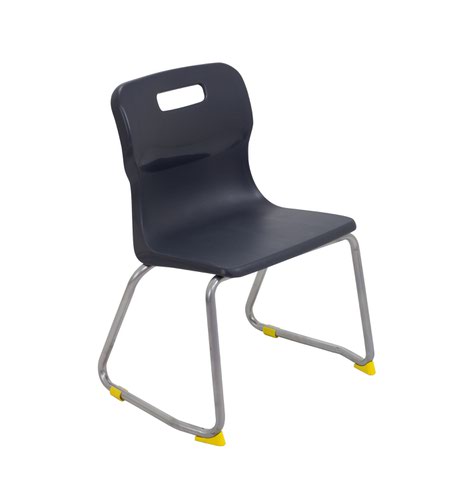 Titan Skid Base Chair Size 3 - 350mm Seat Height - Charcoal