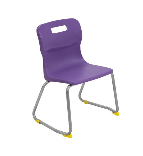 T23-P Titan Skid Base Chair Size 3 Purple