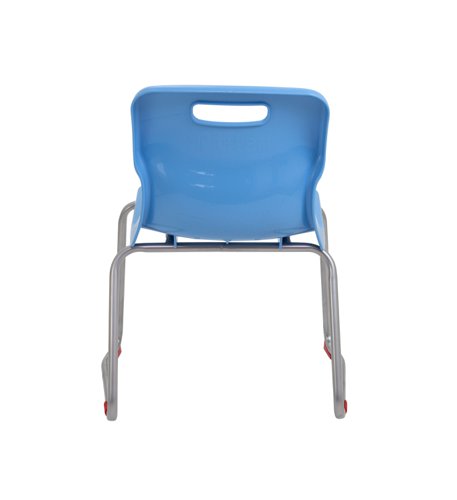 T24-CB Titan Skid Base Chair Size 4 Sky Blue