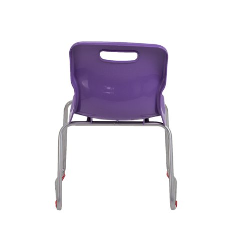 Titan Skid Base Chair Size 4 Purple