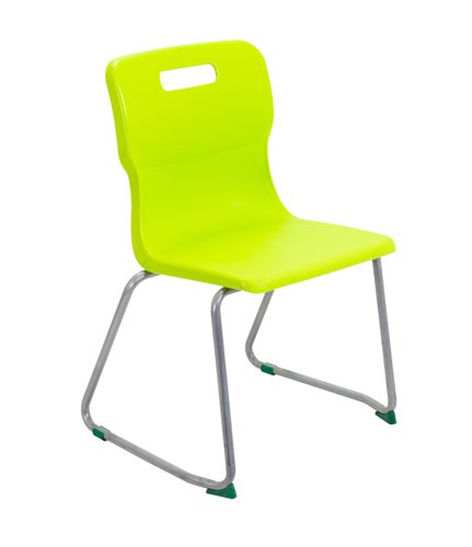Titan Skid Base Chair Size 5 Lime Titan
