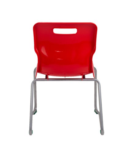 Titan Skid Base Chair Size 5 Red Titan