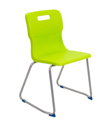 Titan Skid Base Chair Size 6 - 460mm Seat Height - Lime