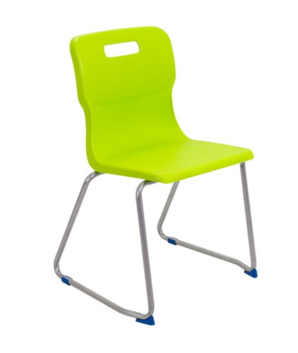 Titan Skid Base Chair Size 6 Lime