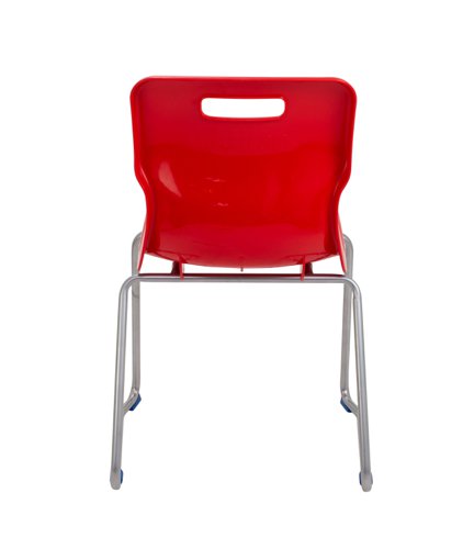 T26-R Titan Skid Base Chair Size 6 Red