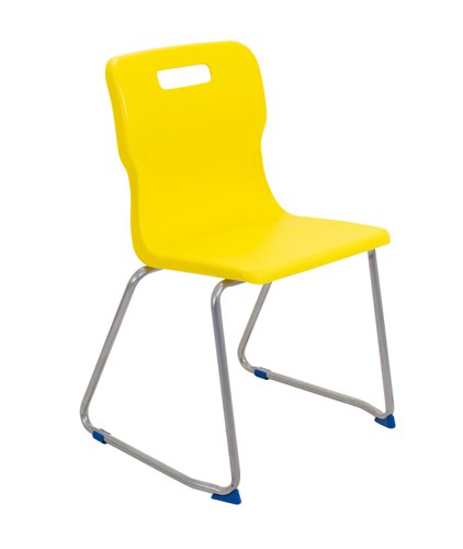 Titan Skid Base Chair Size 6 Yellow