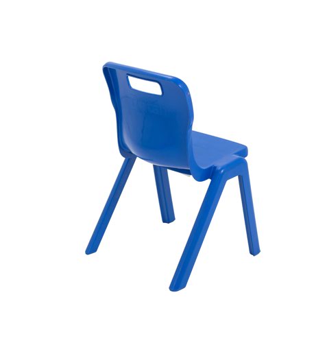 Titan One Piece Classroom Chair 363x343x563mm Blue KF72155 Classroom Seats KF72155