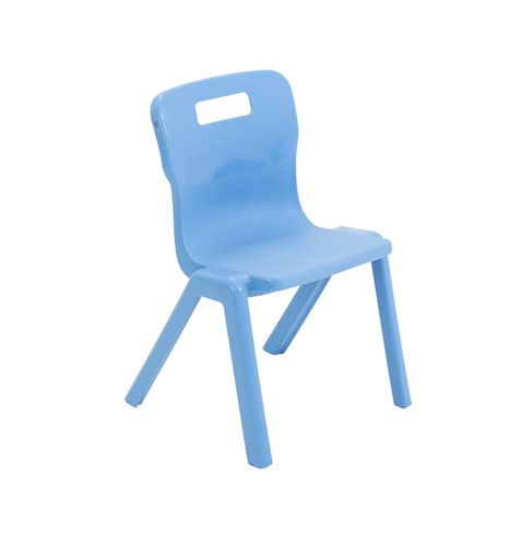 Titan One Piece Chair Size 2 - 310mm Seat Height - Sky Blue