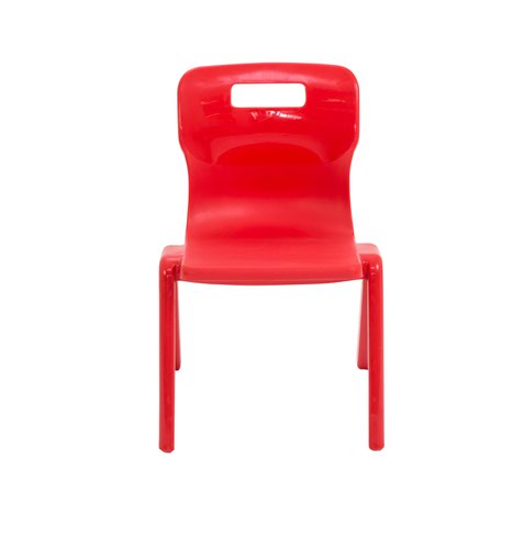 Titan One Piece Chair 310mm Red KF72154