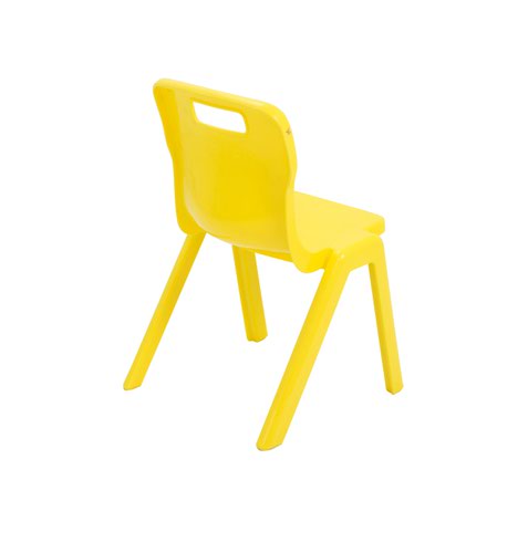 Titan One Piece Chair 310mm Yellow KF72158
