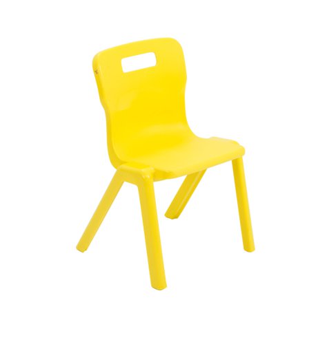 Titan One Piece Chair Size 2 Yellow
