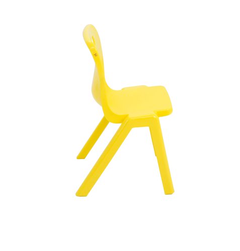 Titan One Piece Chair 310mm Yellow KF72158