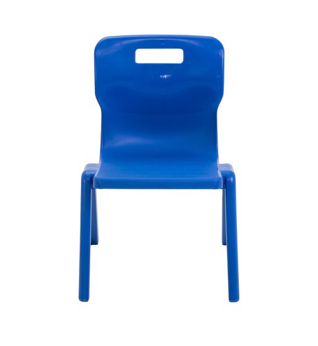 Titan One Piece Chair 350mm Blue KF72160