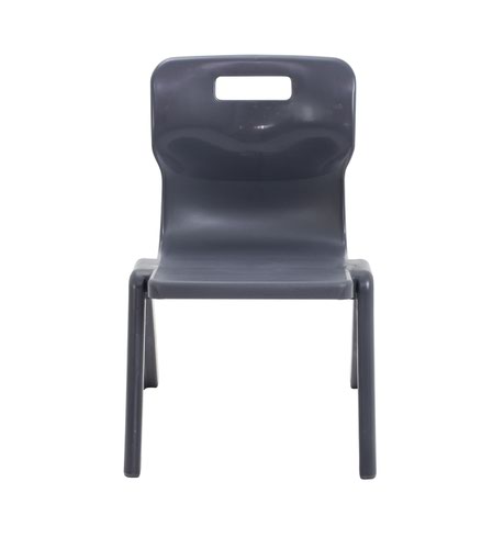 Titan One Piece Chair 350mm Charcoal KF72162
