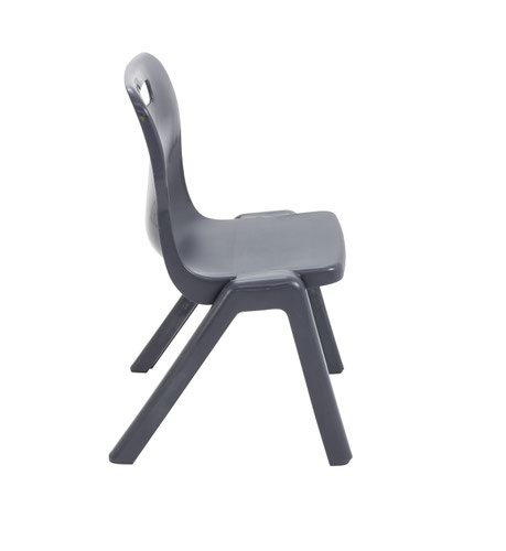 Titan One Piece Chair 350mm Charcoal KF72162