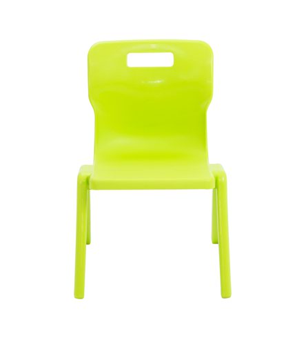 Titan One Piece Chair 350mm Lime KF78516