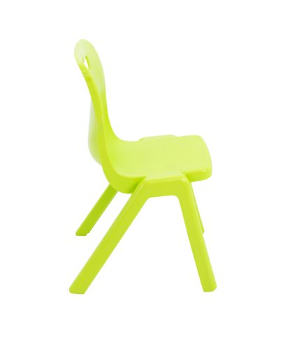 Titan One Piece Chair 350mm Lime KF78516
