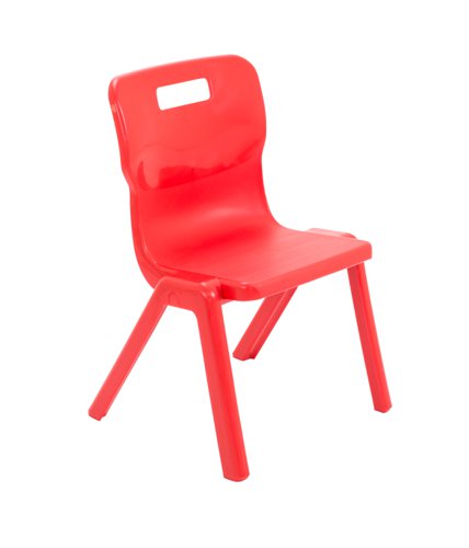 Titan One Piece Chair Size 3 Red