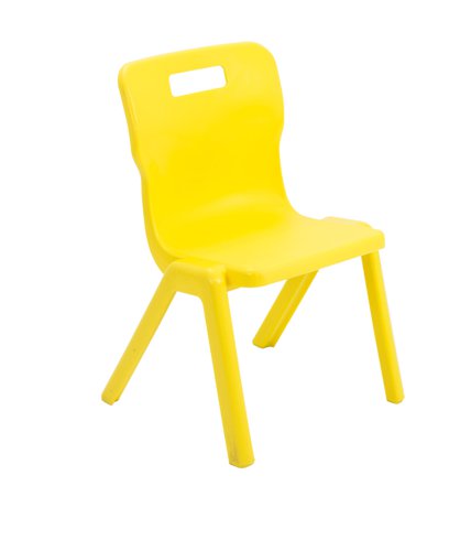 Titan One Piece Chair Size 3 Yellow