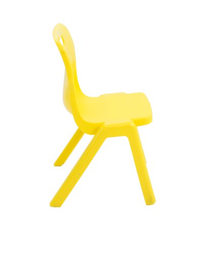 Titan One Piece Chair 350mm Yellow KF72163