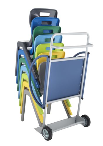 Titan One Piece Chair Trolley 630x507x1158mm KF74044 KF74044 Buy online at Office 5Star or contact us Tel 01594 810081 for assistance