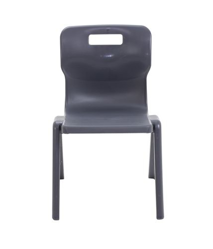 Titan One Piece Chair 380mm Charcoal KF72167