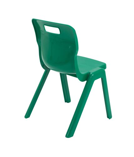 Titan One Piece Chair 380mm Green KF72166