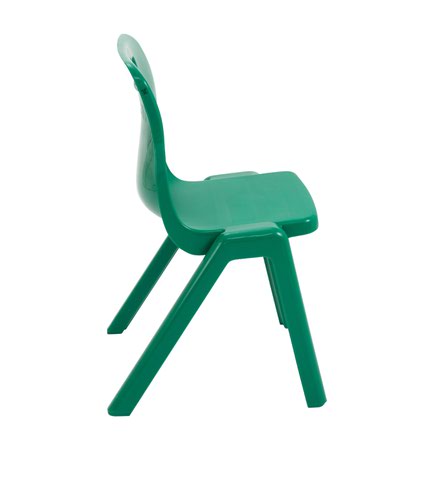 Titan One Piece Chair 380mm Green KF72166