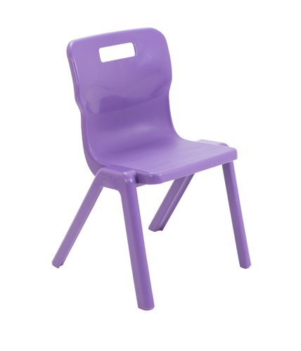 Titan One Piece Chair Size 4 Purple