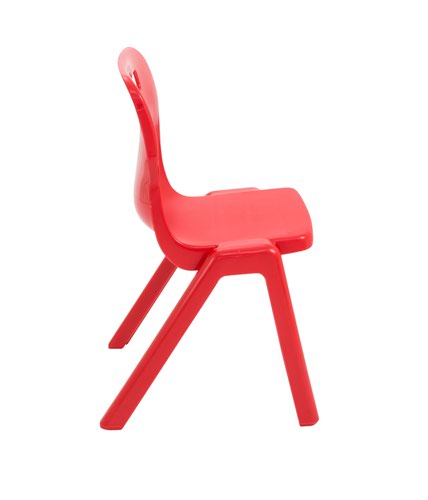 Titan One Piece Chair 380mm Red KF72164