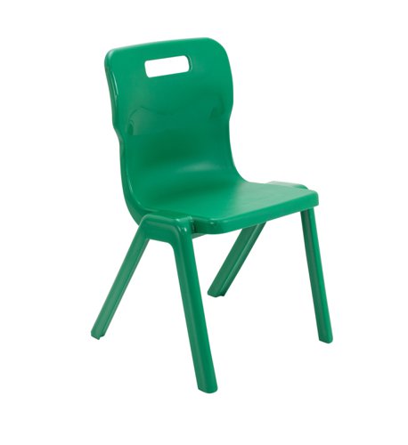 Titan One Piece Chair Size 5 Green