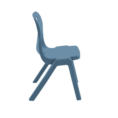 Titan One Piece Chair Size 5 Steel Blue