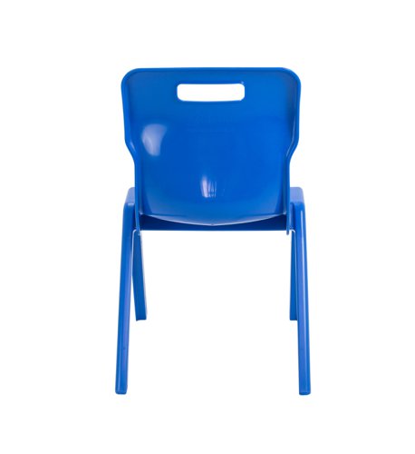 Titan One Piece Classroom Chair 480x486x799mm Blue KF72170 - Titan - KF72170 - McArdle Computer and Office Supplies