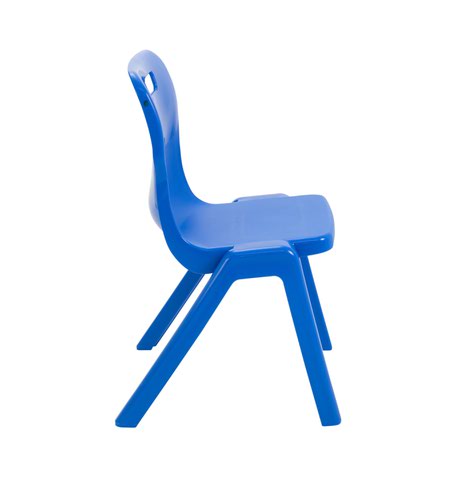 Titan One Piece Chair 430mm Blue KF72170