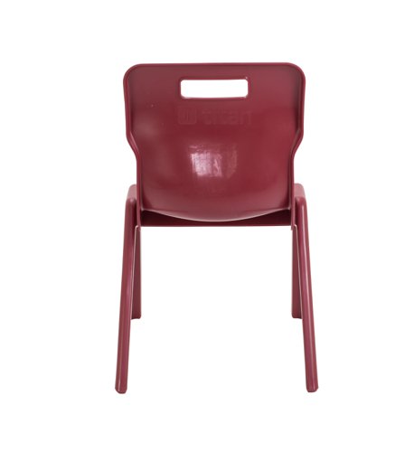 T5-BU | The Titan One Piece Chair is the perfect addition to any classroom or learning environment. Made from durable polypropylene, this one piece chair provides excellent lumbar support for students, ensuring they can sit comfortably for extended periods of time. The anti-tilt feature also prevents falls, making it a safe choice for young learners. Available in a variety of exciting colours, this chair is sure to brighten up any space. Plus, it's stackable design makes it easy to store when not in use. Invest in the Titan One Piece Chair for a comfortable, safe, and stylish seating option for your students.
