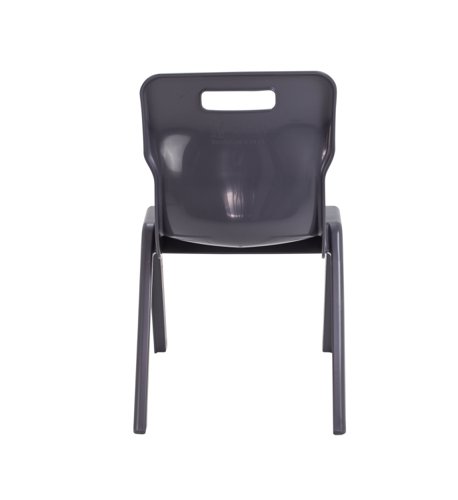 Titan One Piece Classroom Chair 480x486x799mm Charcoal (Pack of 10) KF838702