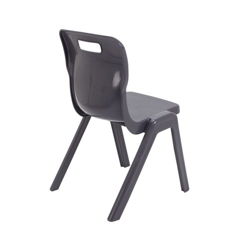 Titan One Piece Chair 430mm Charcoal KF72172