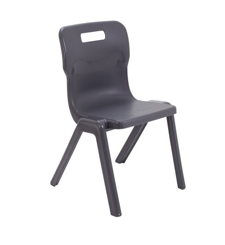 T5-C Titan One Piece Chair Size 5 Charcoal