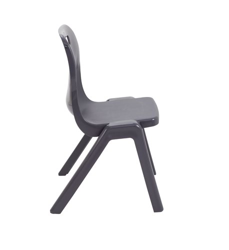 Titan One Piece Chair 430mm Charcoal KF72172